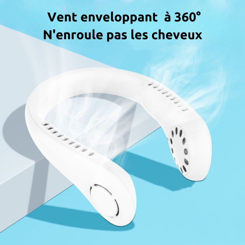 AirBreeze NeckCool - Ventilateur de cou portable